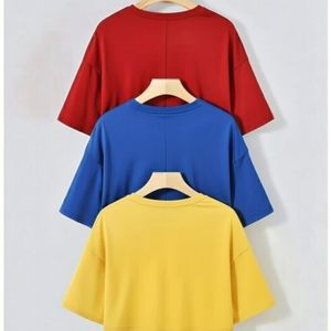 เสื้อครอปท็อปผู้หญิงผ้าสแปนเด็กซ์พิมพ์โลโก้ตามสั่ง เป็นมิตรกับสิ่งแวดล้อม ผ้าฝ้าย 100% แขนสั้น สไตล์ลำลอง แฟชั่นจากบังกลาเทศ - Product Image 2