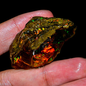 100% โอปอลจากเอธิโอเปียนธรรมชาติเกรด AAA อัญมณีหยาบแบบคลาสสิกได้รับการรับรองจากบุคคลที่สามสำหรับเครื่องประดับ DIY - Product Image 1