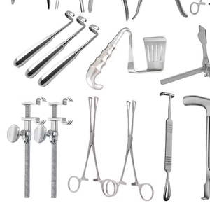 Ensemble d'instruments chirurgicaux de thoracotomie professionnels et de haute qualité avec écarteur de côtes en acier inoxydable de qualité médicale - Product Image 5