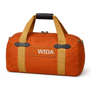 Bolsa de Gimnasio de Lona Ligera Personalizada, Fabricante de Bolsas Deportivas de Viaje con Compartimento para Zapatos, Impermeable, Gran Capacidad, OEM, ODM - Product Image 1