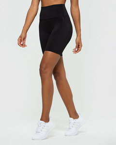 Best Selling Black Essential <b>Shorts</b> For <b>Women</b> With Pockets High Waisted <b>Women</b> <b>Shorts</b> <b>Compressive</b> Waistband & Workout Gym <b>Shorts</b> - Product Image 1