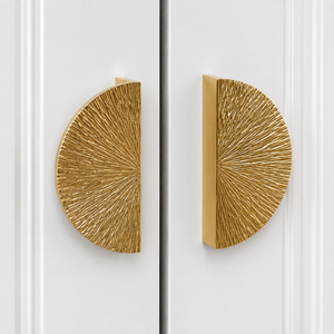 Poignée de meuble en laiton massif en forme de tête de lapin, bouton décoratif pour tiroir, finition dorée, pour commode et armoire - Product Image 3
