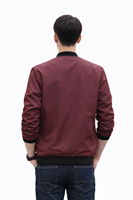 Blouson bomber réversible DualTone – Léger, toutes saisons, style streetwear décontracté avec un confort premium