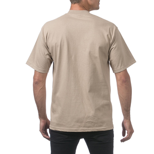 เสื้อยืดคอกลมแขนสั้นผู้ชายสีดำ ผ้าคอตตอน 100% ผ้าเนื้อดี พิมพ์ลายโลโก้ด้านหน้า สไตล์ทางการ ทรงหลวม ไม่เป็นขุย ใส่ได้ในฤดูร้อน - Product Image 5