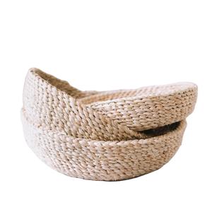 Tazón de yute Natural Premium de alta venta, cuerda elegante, diseño moderno para el hogar, decoración de mesa de Hotel, desechable, venta al por mayor, MOQ barato - Product Image 1