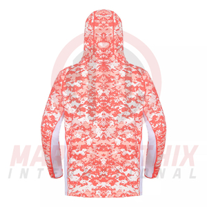 เสื้อฮู้ดตกปลาสำหรับผู้ชาย ผ้าบาง ระบายอากาศได้ดี เป็นมิตรกับสิ่งแวดล้อม จำหน่ายจำนวนมาก - Product Image 3