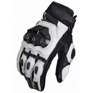 Buena Venta de guantes de moto con pantalla táctil Guantes de moto de pantalla táctil de cuero Guantes de carreras anticolisión - Product Image 5