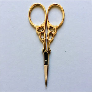 Ciseaux à broder fantaisie, ciseaux de loisirs créatifs, finition polie avec lames droites et aiguisées, mini-ciseaux - Product Image 1