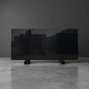 Luxury Deep Black Granite Slab Premium Natural Granite <b>Stone</b> Slabs for Residential Commercial Building Projects - Product Image 5