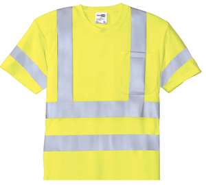 Chaleco de Seguridad Amarillo de Alta Visibilidad para Hombre con Franjas Reflectantes para Ropa de Trabajo - Product Image 4