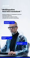 Gafas Inteligentes con Cámara de 500W Píxeles, Grabación de Video, Reducción de Ruido, Reconocimiento por IA, Traducción en Tiempo Real