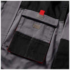 OEM Protective Industrial Workwear Clothes Heavy Duty Durable Multi Pocket Reinforce Elbow Zip Up Safety <b>Jacket</b> Mechanical Coat - Product Image 5