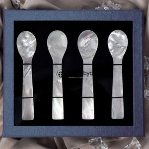 Cuillère à incrustations MOP de qualité supérieure, faite à la main, pour la table, cuillère de service Tradebyd - Product Image 3