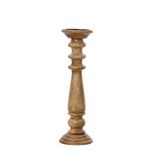 Porte-bougie en bois sophistiqué, accessoire artisanal unique pour les intérieurs de luxe, les mariages et les décors décoratifs - Product Image 3