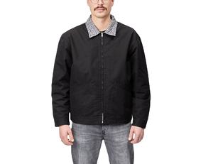 เสื้อแจ็คเก็ตลำลองสไตล์ไฮสตรีทสำหรับผู้ชาย แฟชั่นใหม่ ผ้าแคนวาสใส่สบาย บุซับใน พร้อมลายปัก ซิป และโลโก้ด้านหน้า - Product Image 5