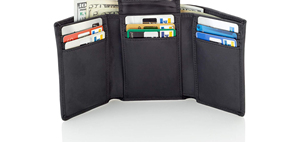 Cartera de Negocios de Cuero Genuino de Alta Calidad, Personalizada, Plegable en Tres Partes, con Impresión de Logotipo, Cubierta de Cuero Sintético Moderno, Porta Tarjetas Premium - Product Image 6