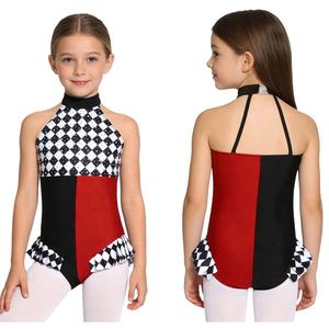 Tenues de danse pour filles de 6 à 16 ans, costumes de clown, combinaison, combinaison-pantalon, carnavals, fêtes costumées, spectacles sur scène - Product Image 2
