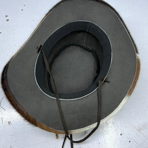 Chapeau haut de forme en cuir de qualité supérieure pour homme, élégant, à couronne haute, accessoire de mode unique pour costumes et événements spéciaux - Product Image 5