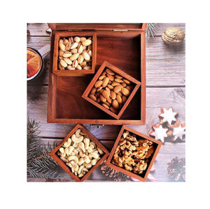 New Arrival Handmade Sustainable Modern Wood Dry Fruit Storage <b>Rack</b> - Product Image 4