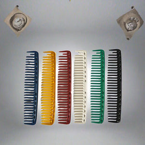 Peigne en résine de qualité supérieure Tradebyd, outil élégant pour le soin des cheveux épais, bouclés, raides et ondulés - Product Image 1