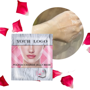 Masque facial en gel hydratant, éclaircissant, anti-âge et raffermissant à base de complexe de placenta végétal de cœur de pomme, marque privée, OEM ODM, vente en gros - Product Image 3