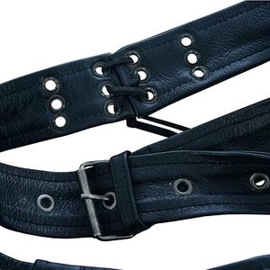 Men's Vintage Cowboy High Quality Leather Motorcycle <b>Riding</b> <b>Chap</b>, Classic Style Horse <b>Riding</b> <b>Chap</b> for Men - Product Image 5