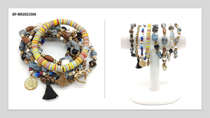 Colección de Pulseras Modernas con Cuentas, Joyería Unisex Hecha a Mano para Uso Casual, Fiestas, Bodas y Regalos - Product Image 2