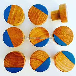 Personnalisé Meilleure Vente Bois Incrustation Solide Pierre Placard Bouton De Porte De Luxe Maison Accessoire pour Armoire par Unique Craft India - Product Image 1