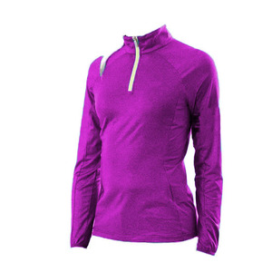 Jersey de Ciclismo Personalizado de Manga Larga para Adultos, Top de Poliéster Neón para Mujer, Venta al Por Mayor - Product Image 1