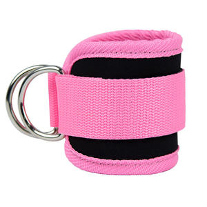 Accessoire de Câble pour Gymnastique Professionnelle : Sangle de Cheville Rembourrée et Réglable Robuste pour Équipement d'Entraînement de Force Professionnel - Product Image 1