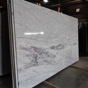 Dalles et carreaux en granit blanc River White, granit blanc poli, exportateur et fournisseur d'Inde - Product Image 1