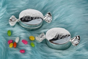 Boîte à bonbons pour bébé plaquée argent - Product Image 1