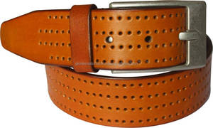 Cinturón de cuero genuino con textura delicada para hombre, cinturón informal de negocios, diseño personalizado, hecho a mano, nuevo producto - Product Image 4