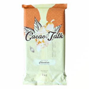 Suministro Directo de Fábrica HALAL OEM/ODM Bloque de Chocolate Compuesto Blanco de Alta Calidad Cacao 1KG Venta al por Mayor a Granel para Panadería Precio de Oferta - Product Image 1