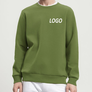 Sweat-shirt à capuche décontracté pour homme en molleton bouclette polyester/coton 320 g/m² respirant, à manches longues, idéal pour l'hiver, personnalisable avec broderie – Vente en gros - Product Image 1