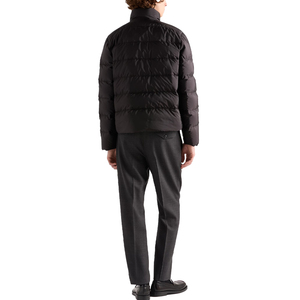 Veste d'hiver matelassée légère en nylon recyclé de qualité supérieure pour homme, col montant, fabricant OEM, marque privée - Product Image 3