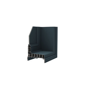 Sistema de correderas plegables de alta resistencia serie 6000 6063 T5, perfil de aluminio serie 118 para puertas y ventanas con marco integrado - Product Image 5