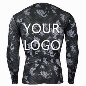 เสื้อแรชการ์ดแขนยาวคุณภาพสูงสำหรับผู้ชายและผู้หญิง ป้องกันรังสียูวี UPF 50 ผลิตจากผ้าสแปนเด็กซ์ รับผลิตตามสั่งขายส่ง - Product Image 5