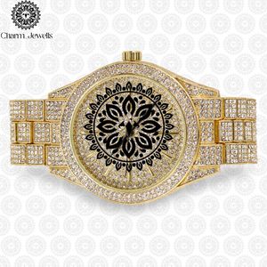 Charm_Jewels Luxury Women's Stainless Steel <b>Watch</b> 38mm Round Dial Analog Quartz Movement Sapphire Crystal Luminous Fashion Band - Product Image 2