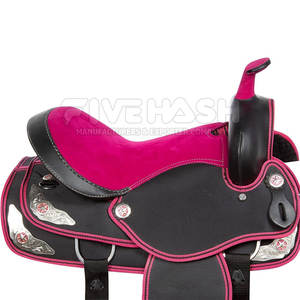 Silla de montar western de diseño artesanal con estructura de árbol robusta y de alta calidad - Product Image 5