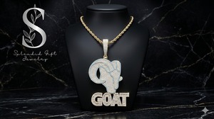 Colgante de Letra Redonda de Moissanita de Plata 925 con Corte Brillante, Estilo Hip Hop de Lujo, con Incrustaciones de Diamantes, Certificado, para Hombre, Joyería de Fiesta - Product Image 2