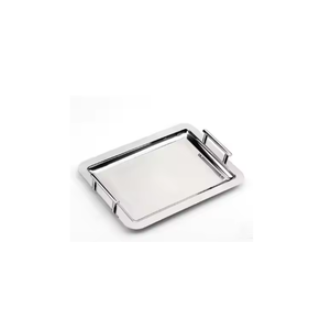 Plateau de service moderne en aluminium fabriqué à la main Plateau en métal écologique de luxe de designer de meilleure qualité - Product Image 1