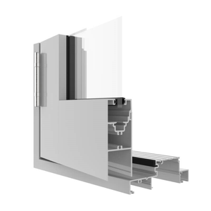 Perfil de Puerta Abatible de Aluminio Tien Dat - Sistema 55 Diseñado para Puertas Abatibles Simples y Dobles - Product Image 3