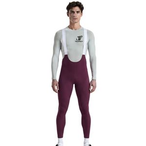 <b>Men's</b> <b>Thermal</b> Cycling Bib Tights Full Length Padded Performance Road Bike Bib Pants - Product Image 1