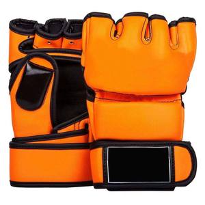 Gants de combat MMA demi-doigts en gros, UFC Sanda, épaissis, pour adultes, avec emballage personnalisé - Product Image 3