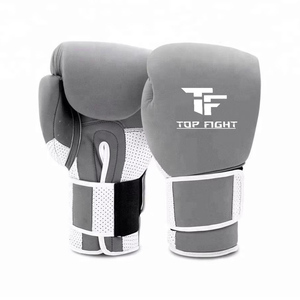 Gants de boxe en cuir brillant de haute qualité avec logo personnalisé en PU, gants de Muay Thai, gants de kick-boxing, gants d'entraînement MMA professionnels - Product Image 4