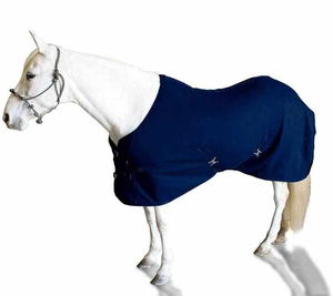 Wholesale Custom Logo Heavyweight Winter Horse Stable Blanket Waterproof Polar Fleece Polyester Shell Cotton Filling Black <b>Rug</b> - Product Image 1