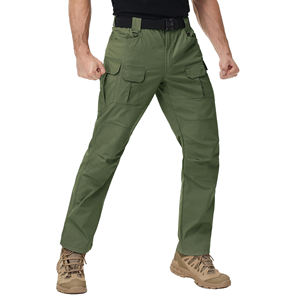 Pantalones de senderismo de alta calidad para hombre, pantalones tácticos para exteriores, diseño moderno, pantalones de senderismo multibolsillos personalizables - Product Image 2