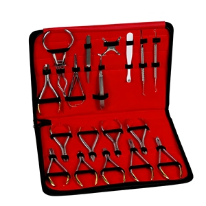 Dental Orthodontic Surgical Instruments <b>Pliers</b> <b>Set</b> of 18 Pieces Professional High-quality Stainless Steel Reusable CE Certified - Product Image 3