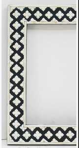 Marco de fotos con incrustaciones de hueso de madera hecho a mano personalizado decoración de pared creativa con el logotipo de la mejor calidad de la India - Product Image 2